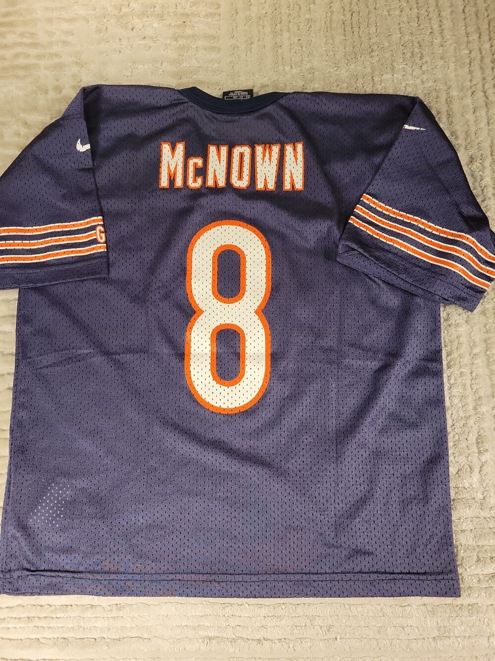 Nike Cade Mcnown Chicago Bears Football Jersey Youth 7 Large Kids Boys children